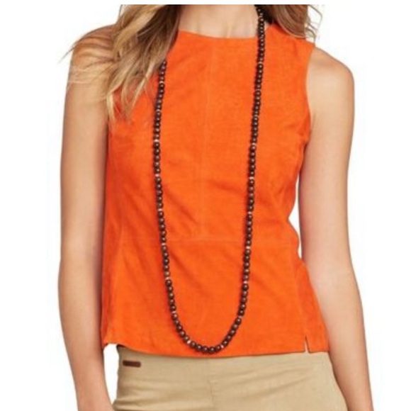 Lauren Ralph Lauren Tops - Gorgeous buttery soft Lauren Ralph Lauren goat leather top!